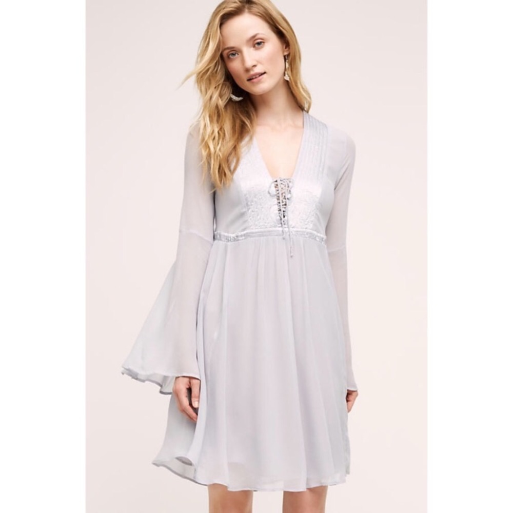 NWT Anthropologie Ghost Belled Peasant Dress